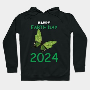 happy earth day 2024 gift april 22 Cute  Lover Rainbow Hoodie